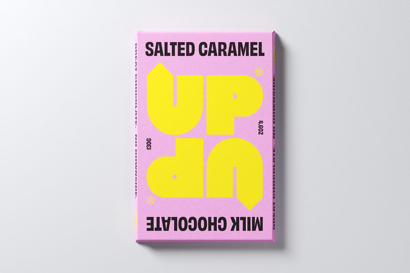 Salted Caramel Milk Chocolate Bar 130G/4.5OZ