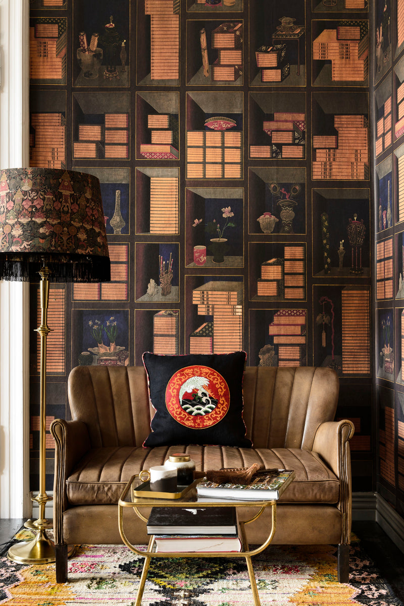 Korean Library Wallpaper – April & The Bear