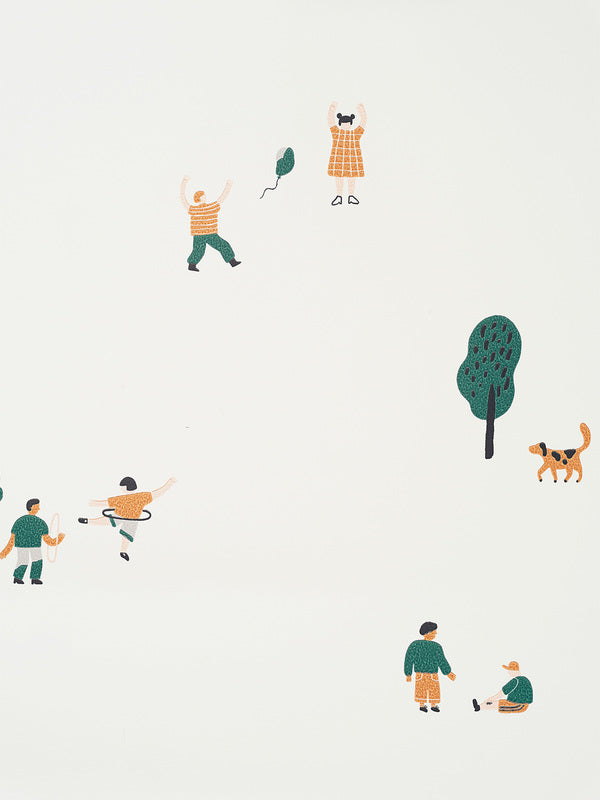 The Park Wallpaper - Ferm Living