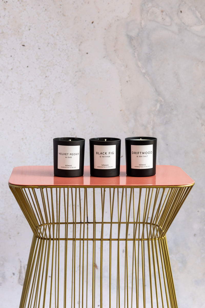 Velvet Peony and Oud Candle