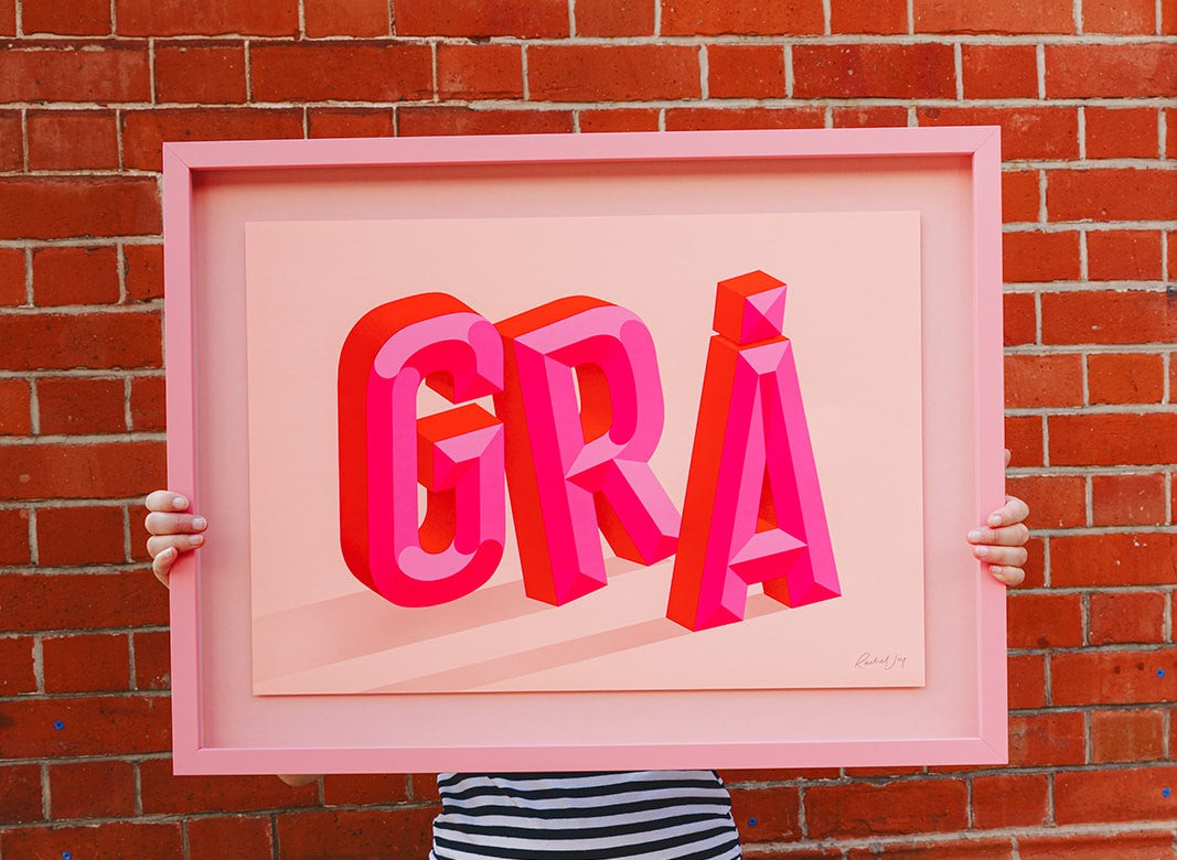 Buy Gra Art print II from April and the Bear - Dublin store selling ...
