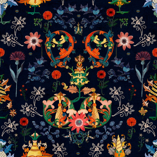 Transylvania Folk Wallpaper